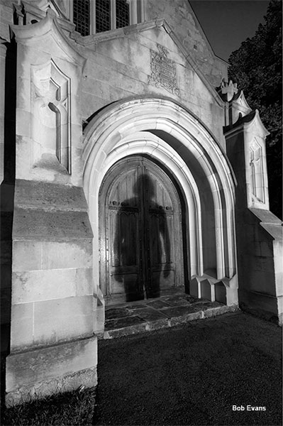 Evening in the Cemetery by Bob Evans